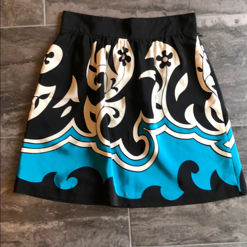 Tibi Silk Skirt